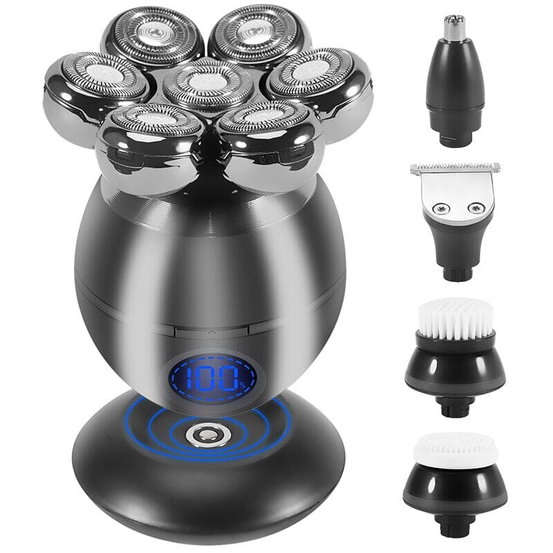 Barbeador Elétrico 7D Aparador de Pelos 5 em 1 - PRO 360