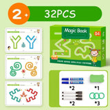 Caderno de Desenho e Traço Infantil - Magic Book