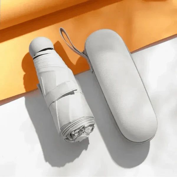 Guarda Chuva Mini Cápsula Resistente com Proteção UV