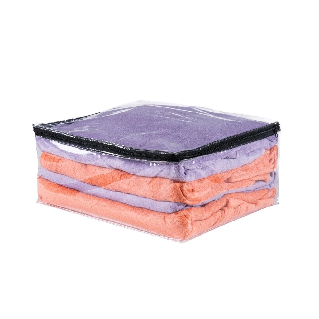 Kit 10 Sacos Organizadores com Zíper para Cobertor