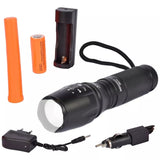 Lanterna Recarregável Tática X900 LED Super Zoom