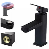 Torneira Quadrada Quente e Fria de Banheiro