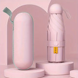 Guarda Chuva Mini Cápsula Resistente com Proteção UV
