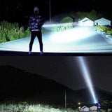 Super Lanterna Tática Zoom - A Mais Poderosa do Mundo