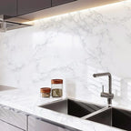 Adesivo de Parede Efeito Mármore Impermeável e Antichamas - Compre 1 Leve 2