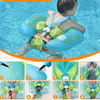 Boia Infantil Inflável com Proteção Solar Removível - BabySun