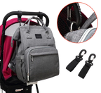 Bolsa Mochila Maternidade LeQueen USB