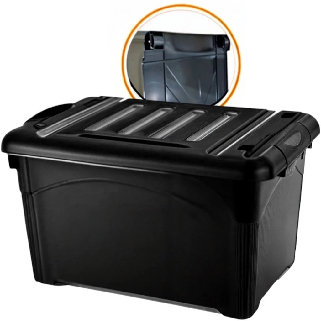 Caixa Organizadora Multiuso 95 Litros com Rodinhas