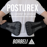 POSTUREX – Tecnologia para alinhar sua coluna e proteger sua lombar (Tamanho único ajustável)