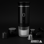 3 Em 1 Mini Máquina De Café Expresso Elétrica Portátil Sem Fio Para Carro E Casa Acampamento Viagem Cápsula Cafeteira