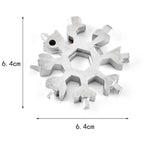 Chave Emergencial Feita de Aço Inoxidável - Multifuncional (18 em 1)