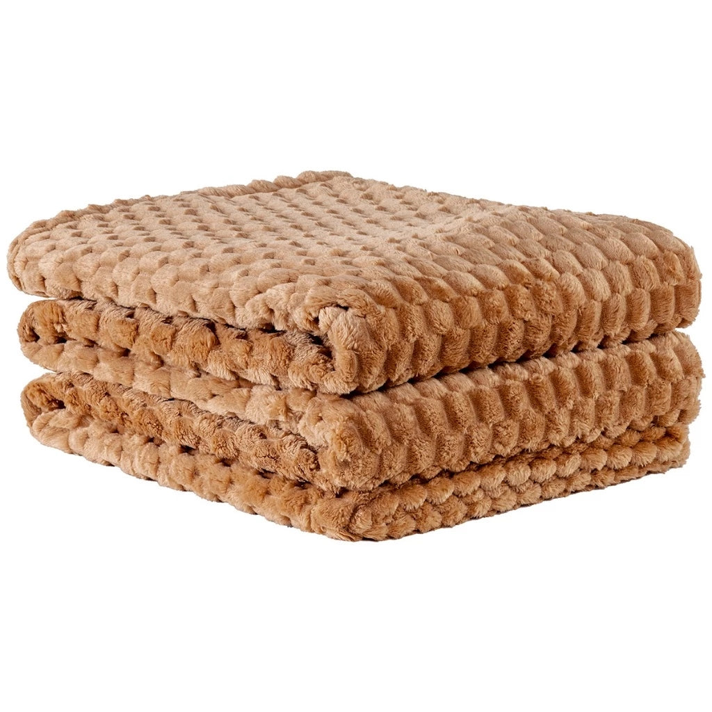 Cobertor Grosso Queen Fluffy Aveludado 320g/m²