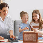 Cofre Caixa Desafio 10mil de Madeira Método Japonês