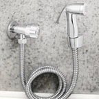 Ducha Higiênica Completa 1,20m Metal Cromado com Chuveirinho