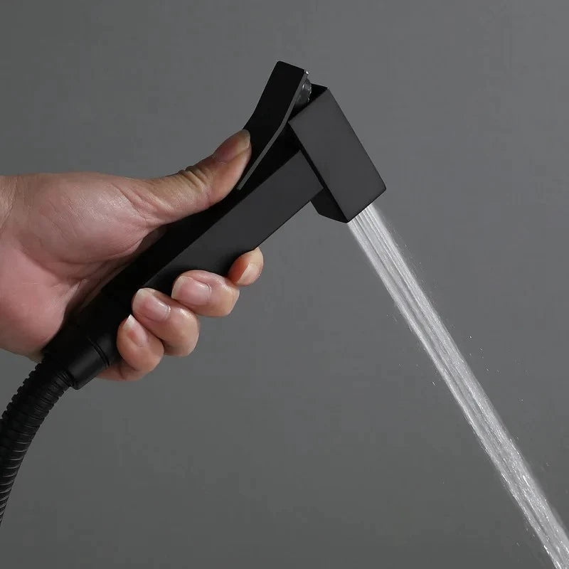 Ducha Higiênica Quadrada Completa para Banheiro