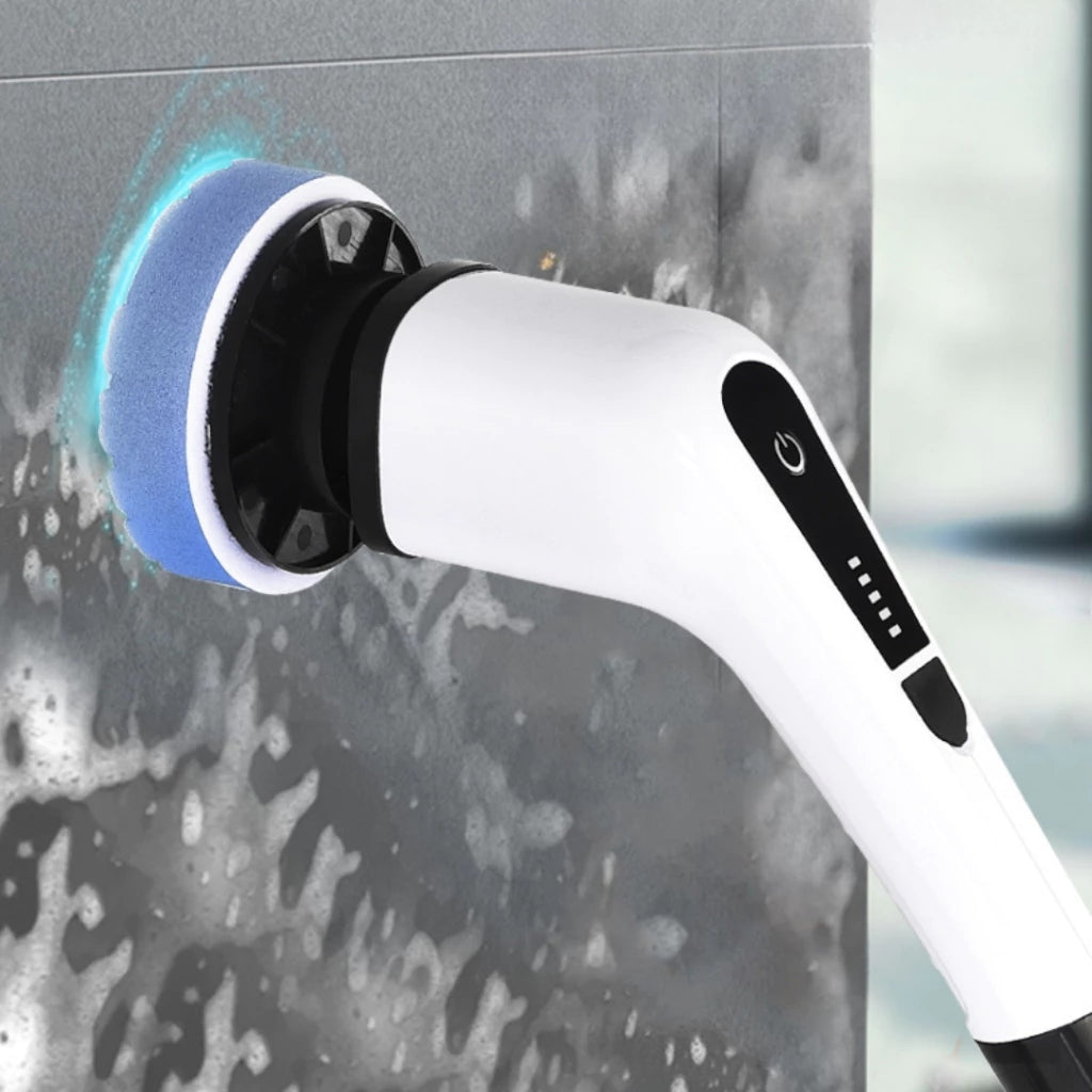 Esfregão de Limpeza Giratório 3 em 1 Recarregável