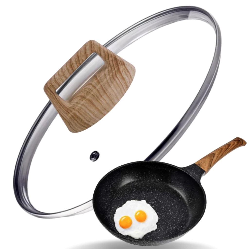 Frigideira Gourmet Antiaderente de Cerâmica com Tampa