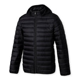 Jaqueta Masculina Puffer Peluciada com Capuz Removível