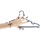 Kit 30 Cabides Pretos Adulto Reforçados para Roupas