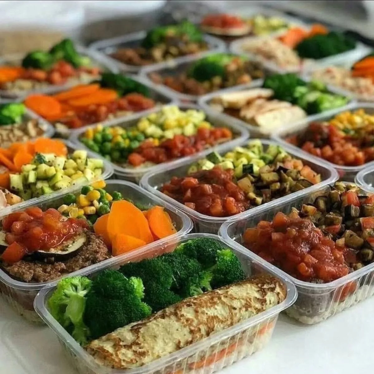 Kit 72 Potes Descartáveis 500ml para Marmita