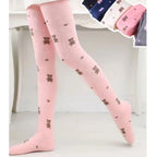 Kit com 3 Meias-Calças Infantil de Inverno Térmica e Grossa