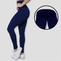 Legging Feminina Flanelada Peluciada para Inverno