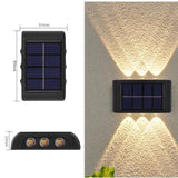 Luminária Solar de Parede Impermeavel - WallBright