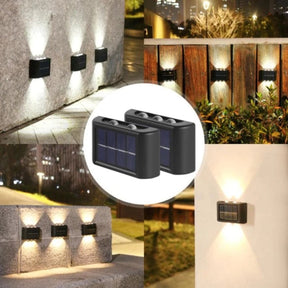Luminária Solar de Parede Impermeavel - WallBright