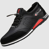 Tênis Masculino Casual de Couro - UrbanChic