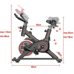 Bicicleta Bike Ergometrica Spinning Academia Fitness Profissional 120kg