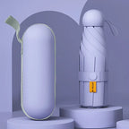 Guarda Chuva Mini Cápsula Resistente com Proteção UV