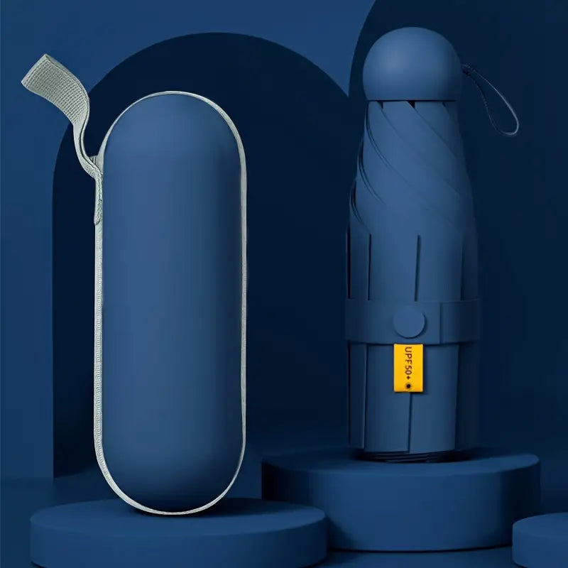 Guarda Chuva Mini Cápsula Resistente com Proteção UV
