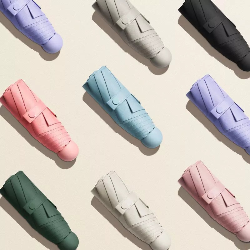 Guarda Chuva Mini Cápsula Resistente com Proteção UV