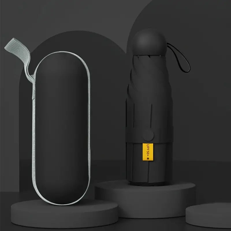 Guarda Chuva Mini Cápsula Resistente com Proteção UV