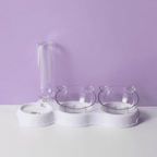 Tigela Ortopédica Anti Vômito para Pets - Bebedouro Automático